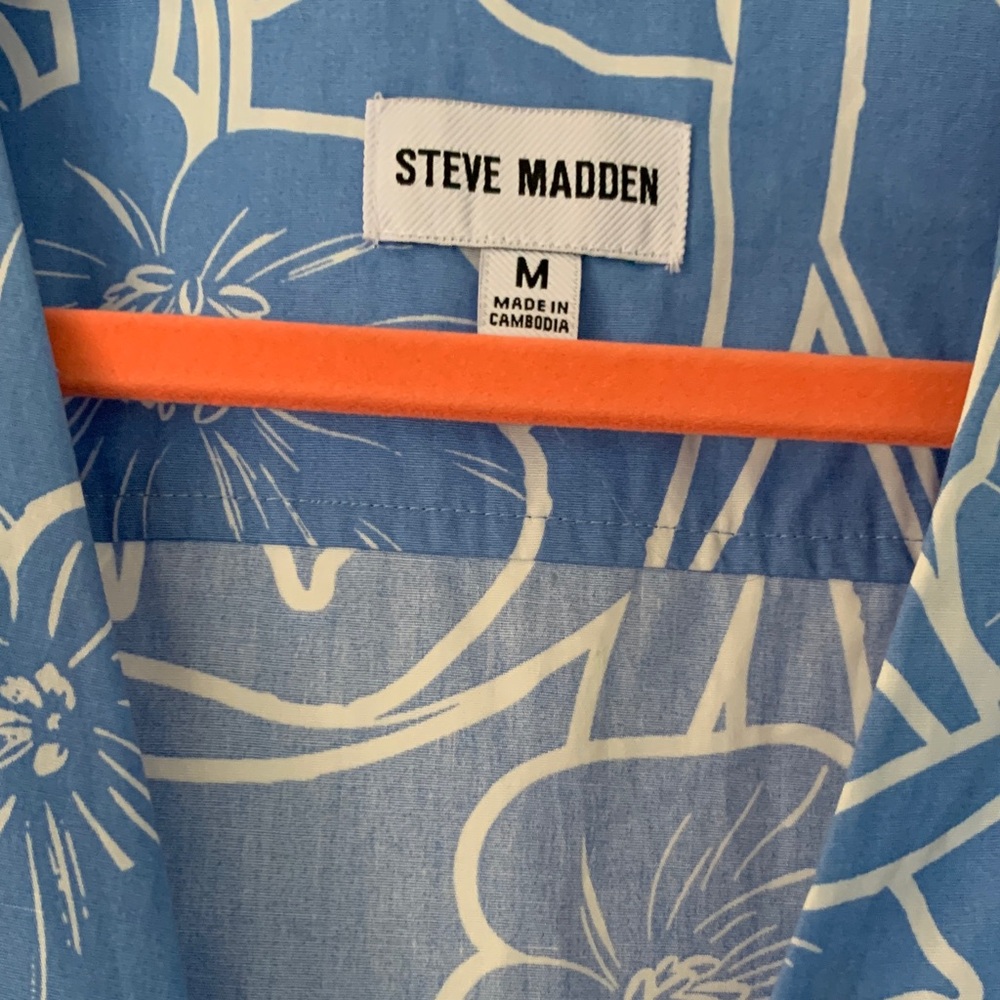 Steve Madden Blue and White Floral dress